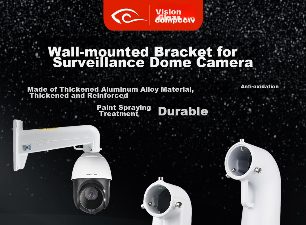 Кронштейн COMPCCTV SMT-1602ZJ для купольной камеры видеонаблюдения, настенный, из алюминиевого сплава, 305 мм