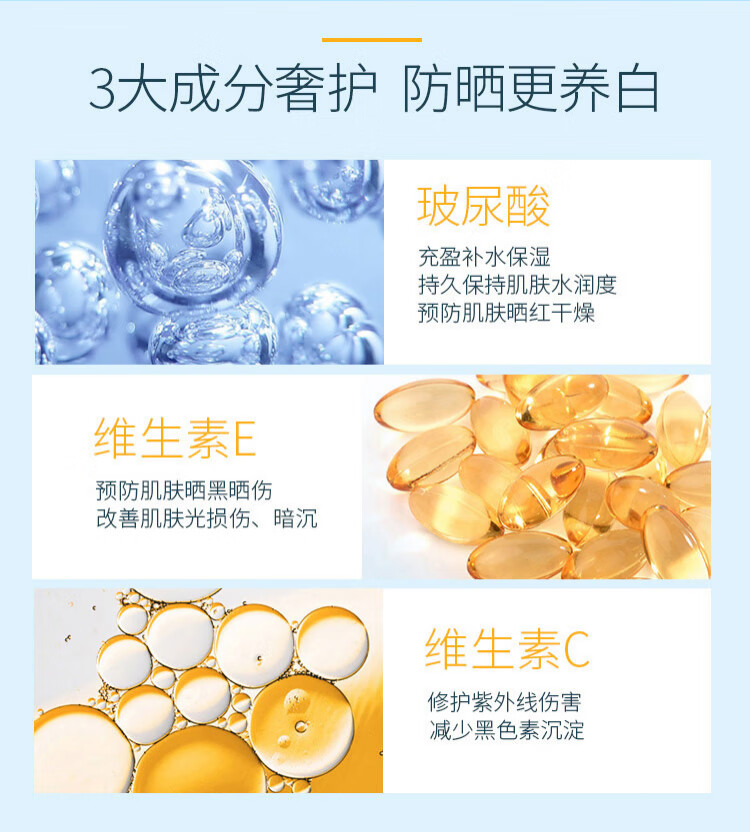 怡思丁（ISDIN）防晒霜隔离12mlSPF50+进口面部敏感肌女男士户外防晒日常通勤护肤