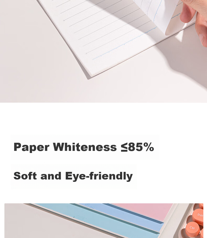 Блокнот Deli Classic Soft Notebook, A5, 40 листов, случайный цвет