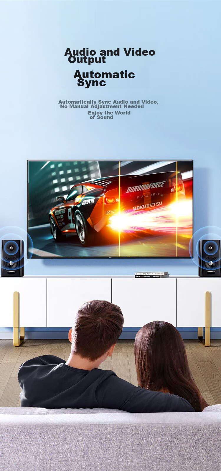 Кабель BIAZE HDMI 2.0, 1.5 метра, цифровой кабель высокой четкости 2K*4K, 3D видеокабель, кабель для подключения компьютера к телевизору