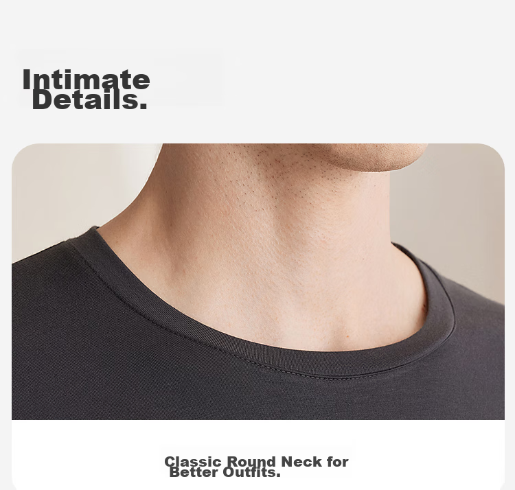 Мужское термобелье Dushiliren, комплект из 95% хлопка и 5% лайкры, антибактериальное, бесшовное, осенний комплект