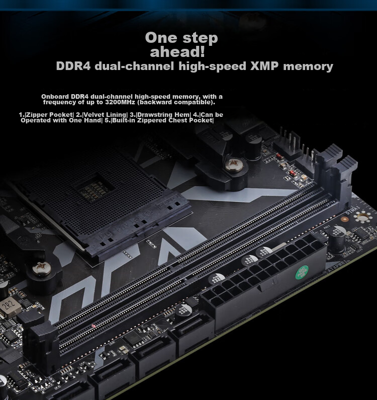 Материнская плата ONDA A520+B (Socket AM4, M.2 WiFi, DDR4, M-ATX)