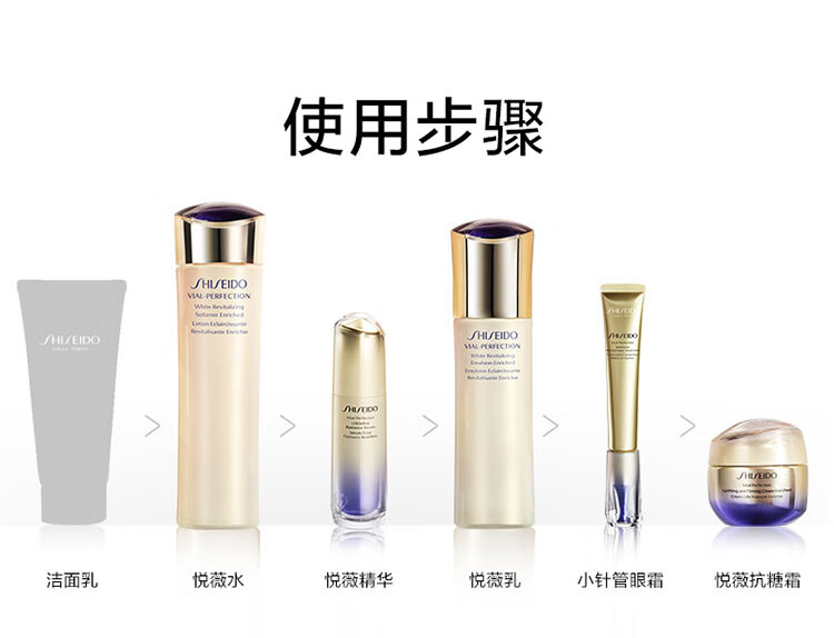 资生堂（SHISEIDO）悦薇智感紧塑焕白霜抗糖面霜(轻盈版)15ml*3 中小样，介意慎拍