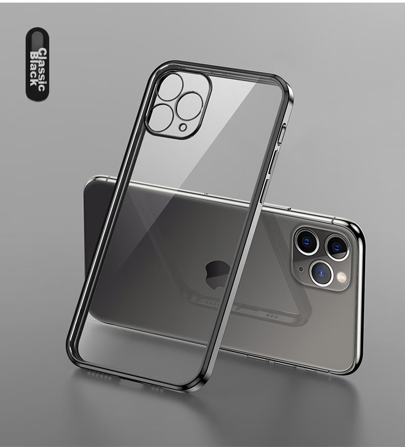 Чехол PISEN для iPhone 11 Pro Max, прозрачный, противоударный, с защитой от падений и отпечатков пальцев