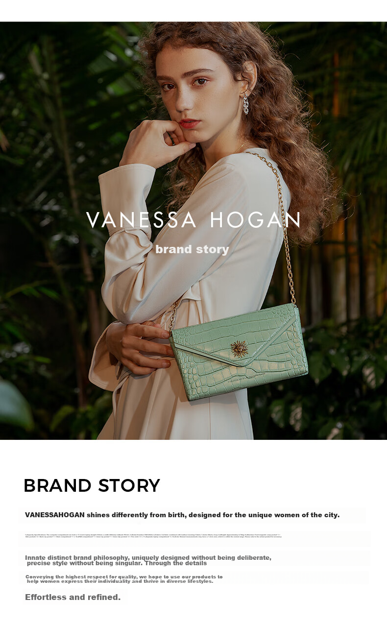 Женская сумка VANESSA HOGAN, клатч-конверт с цепочкой, роскошная сумка через плечо, идеальный подарок на день рождения и День святого Валентина для девушки или жены
