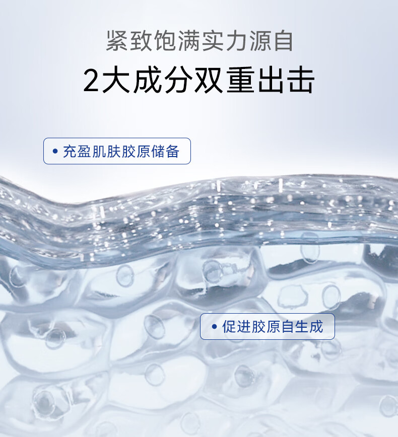 伊贝诗鱼子蛋白弹力修护化妆品补水保湿提拉紧致护肤品水乳6件套礼盒
