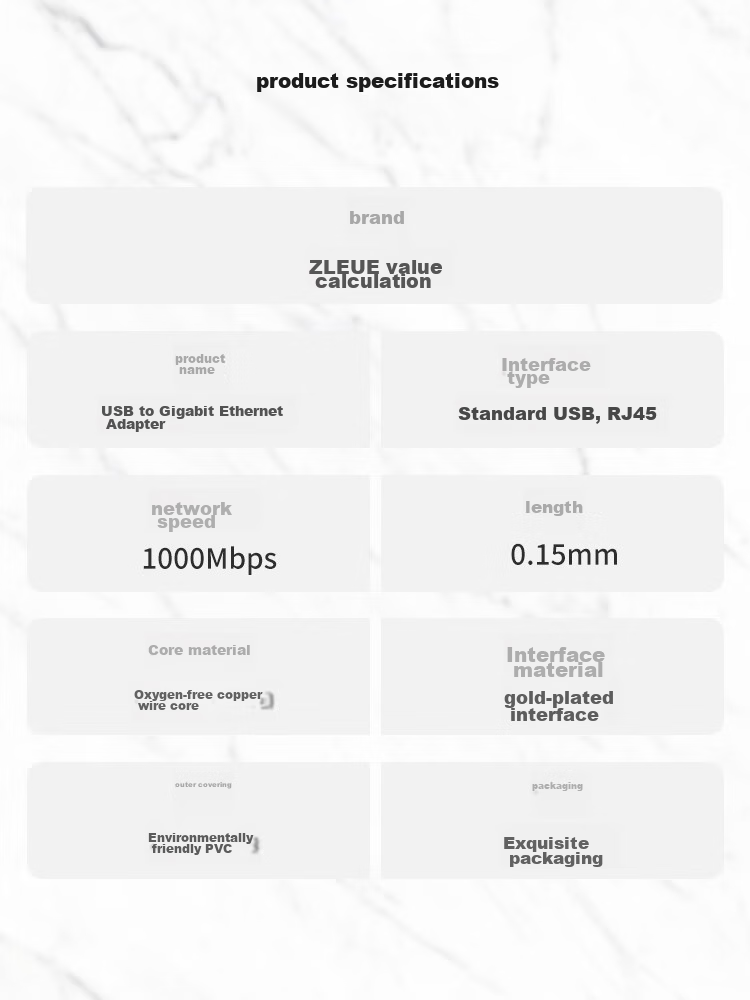 USB-Ethernet адаптер Gigabit