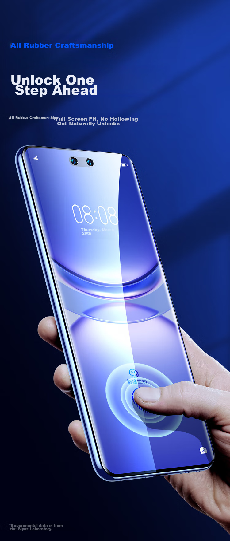 Защитная гидрогелевая пленка BIAZE для Huawei Nova 14 Pro/13 Pro/12 Pro/12 Ultra, противоударная, противоцарапная, высокая четкость, 2 шт.