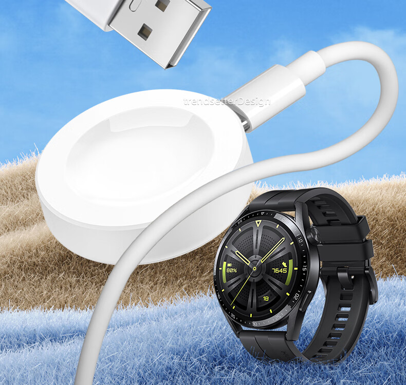 Зарядное устройство Yingqian Magnetic Charging Dock для Huawei Watch GT6/GT5/GT3/GT4/Runner/WATCH D2/Buds/4/3/Pro/FIT4 Master