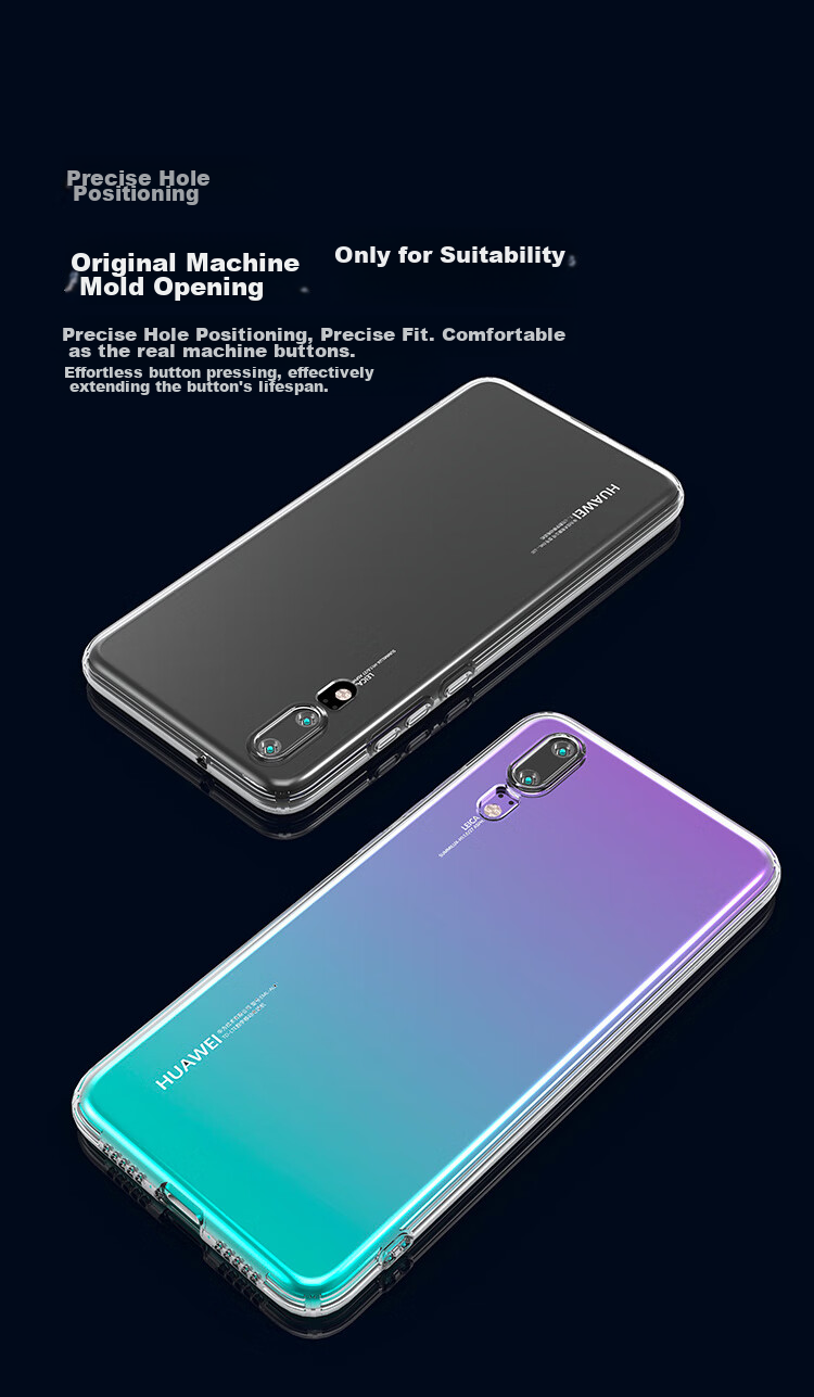 Прозрачный чехол Snowkids для Huawei Mate 20, противоударный мягкий TPU, ультратонкий, простой дизайн для мужчин и женщин