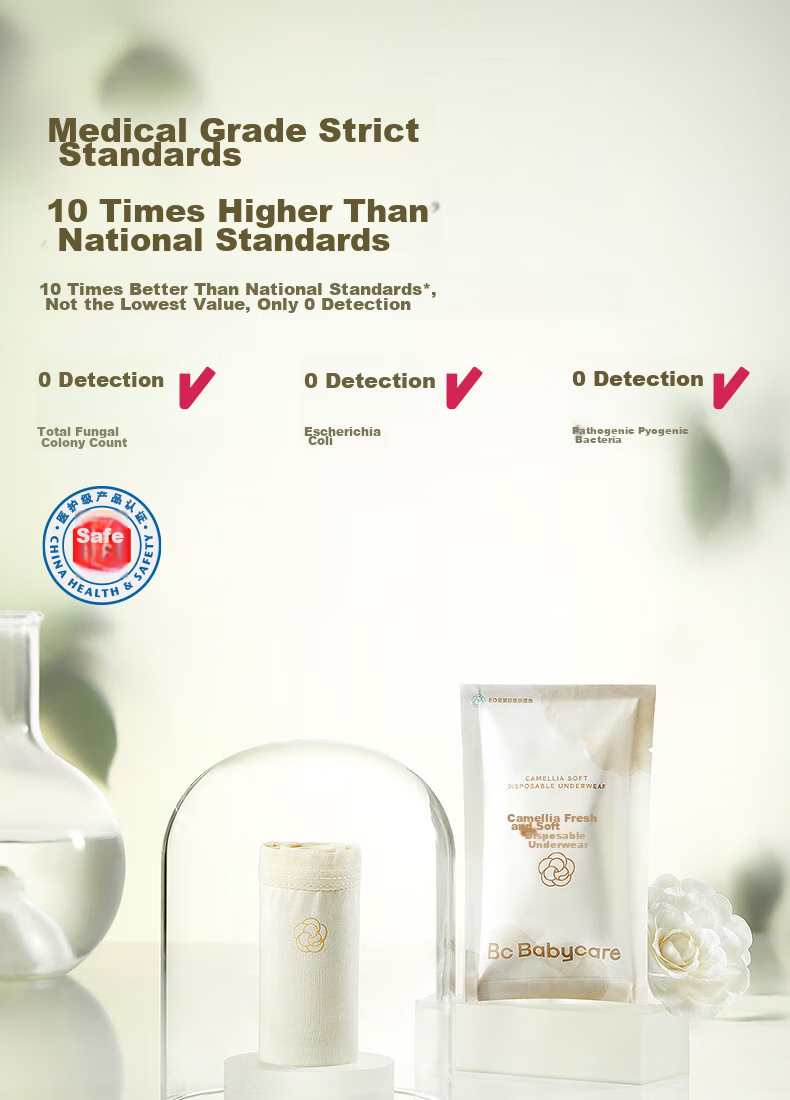 Одноразовое нижнее белье Babycare Camellia для беременных женщин, размер M, 30 шт.