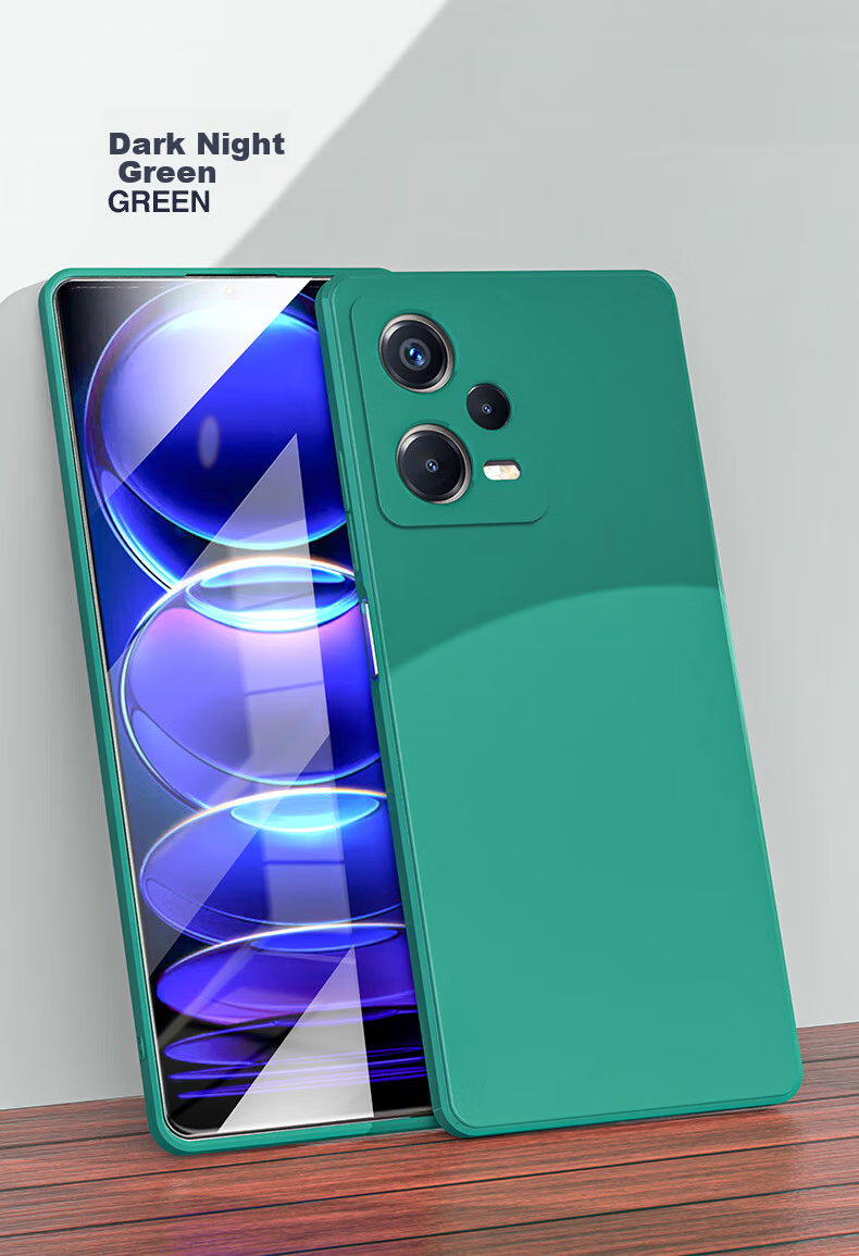 Чехол для Xiaomi Redmi Note 12 Pro+ HotFire, силиконовый, противоударный, черный
