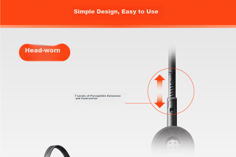 Гарнитура PLANTRONICS polyC3210USB-C/A, односторонняя, с двойным интерфейсом, для колл-центров, офисная, подключается напрямую к компьютерам с встроенным управлением