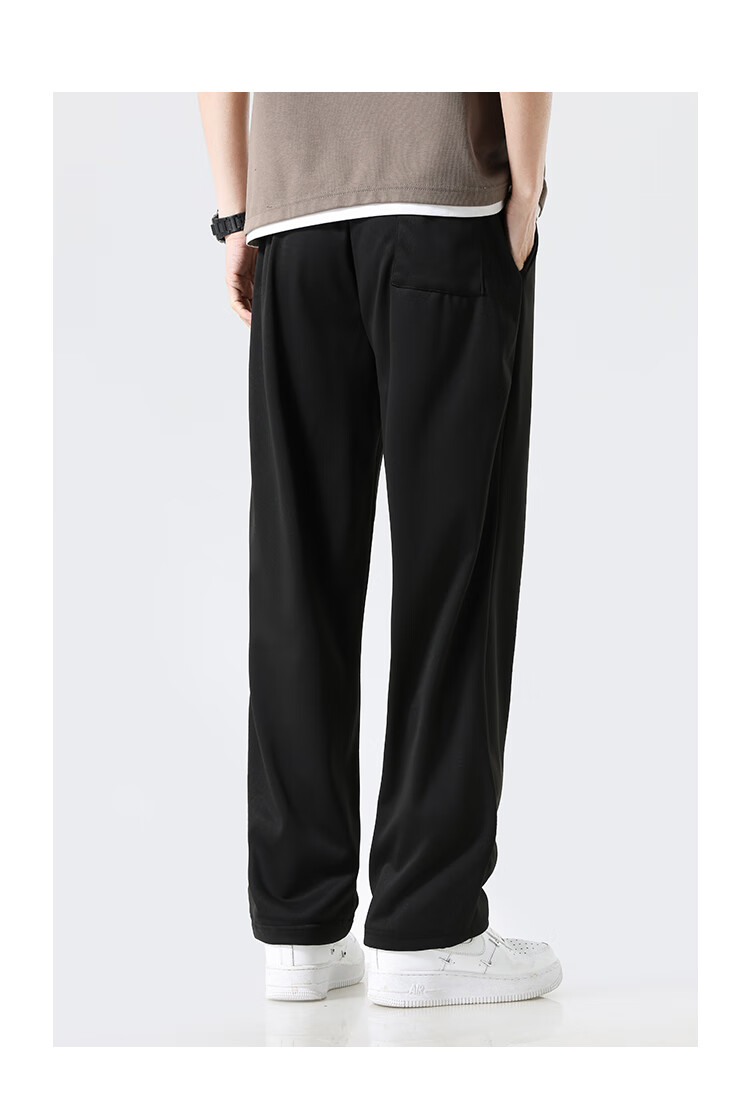 Jeanswest мужские повседневные брюки, свободный крой, на шнурке, прямые, дышащие и стильные, универсальные длинные брюки для осеннего сезона.