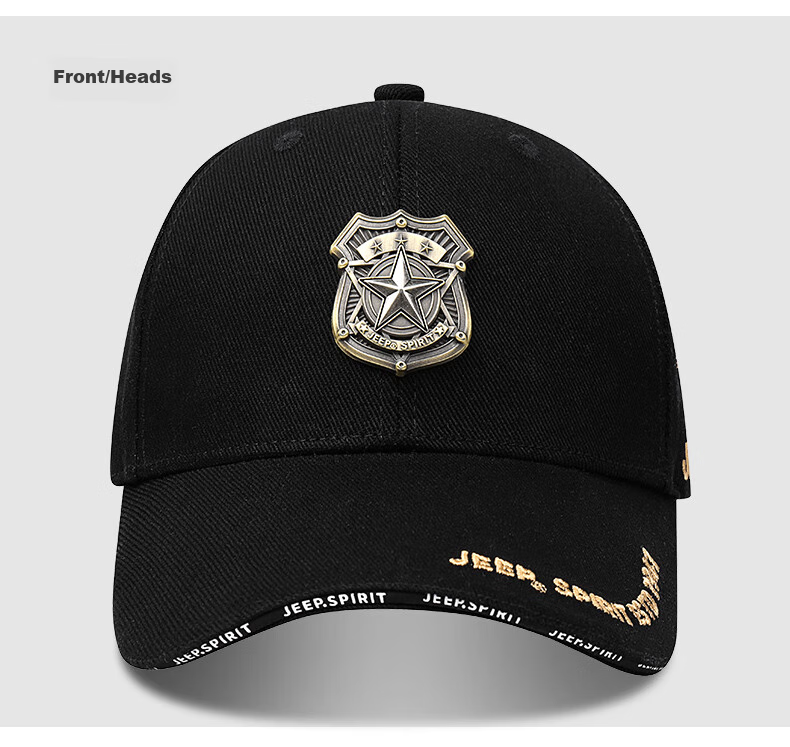Мужская бейсболка JEEP, всесезонная, модная, универсальная, с козырьком, трендовая, защищающая от солнца, модель A0775