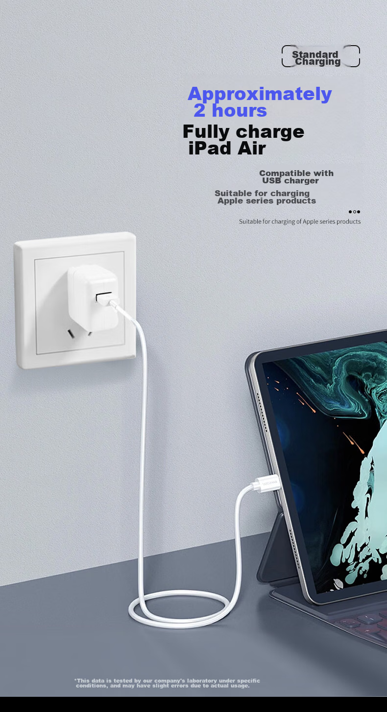 Кабель Chaofan для Apple Lightning, 0.25 метра, белый, для быстрой зарядки iPhone 14/13/12/11/X/8/7/6/Plus, наушников, USB-зарядного устройства