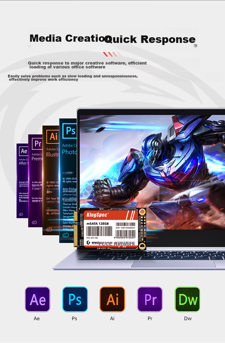 SSD накопитель KingSpec mSATA