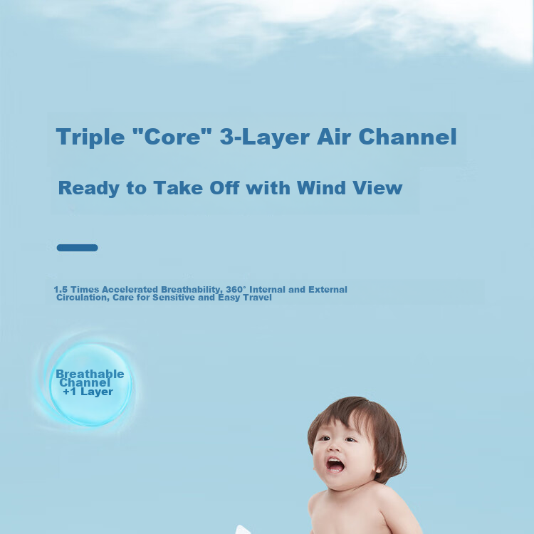 Подгузники-трусики Suitsky Breathable Thin Pull-Up Diapers XXL, 28 шт. Ультратонкие дышащие трусики для роста, размер XXL