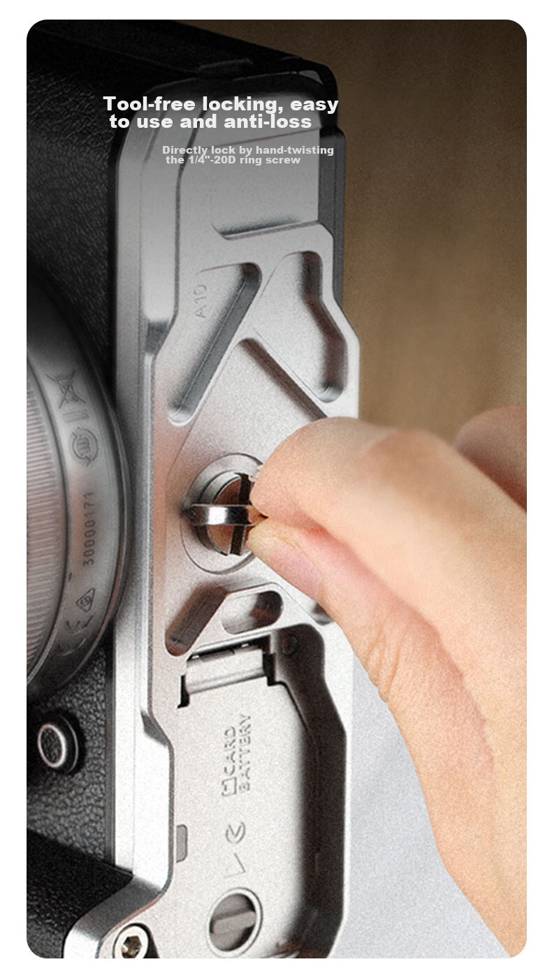 Клетка для камеры SmallRig 3480, алюминиевый сплав, для Nikon Zfc, вертикальная съемка, серебристая