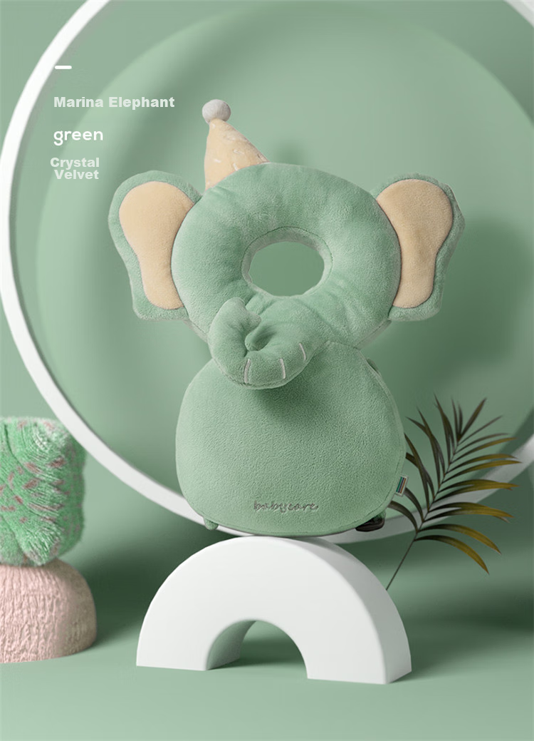 Защитная подушка для младенцев Babycare от падений, противоударная для головы и спины, с регулируемыми лямками, размер 37*28*9 см, дизайн "Аонике Лев"