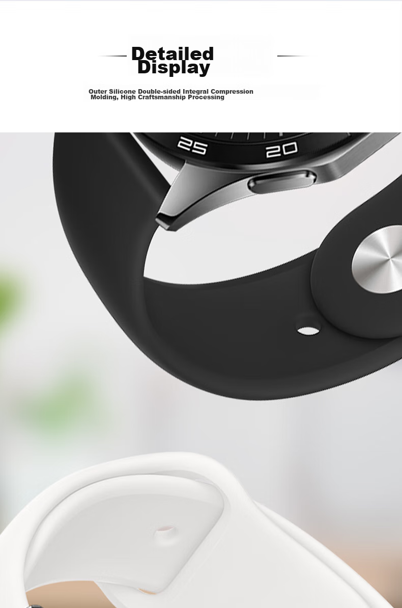 Спортивный силиконовый ремешок Xiaopijiang для Huawei Watch GT 6/GT 5 Pro/GT 4/GT 3 Pro, для Huawei Watch 5/4 Pro/3, Honor GS3, ремешок 22 мм, серый