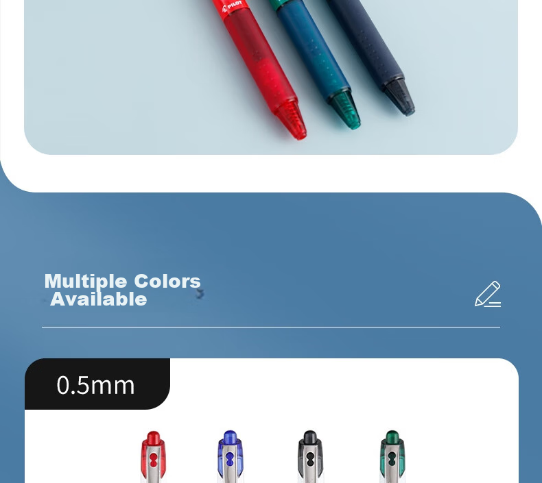 Ручка гелевая PILOT Retractable Weibao Panda Pen BLRT-VB7, 0.7 мм, синяя, 1 шт.