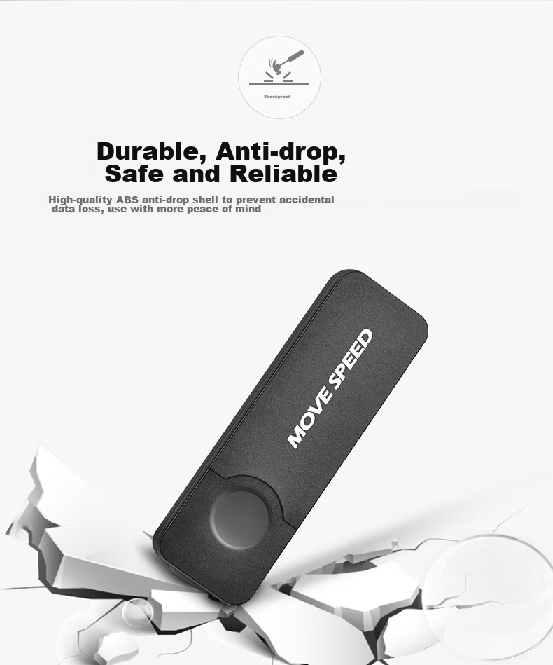 USB-накопитель MOVE SPEED 64GB USB 2.0, Черный Рыцарь, Черный