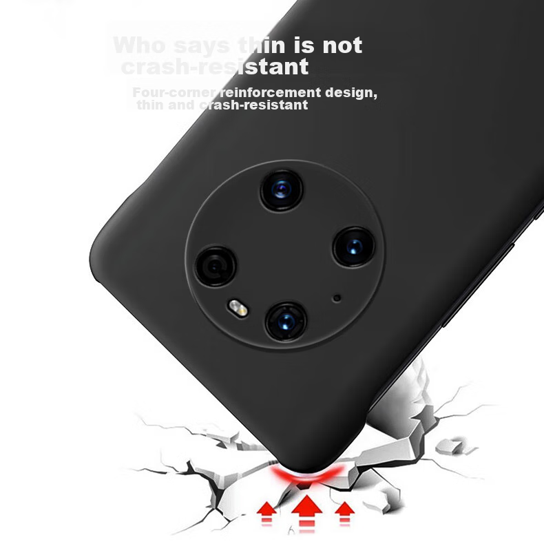 POZZO Ультратонкий матовый чехол для Huawei Mate40 Pro, безрамочная защитная накладка с амортизацией и теплоотводом для мужчин и женщин, простой дизайн [Ночное небо, черный]