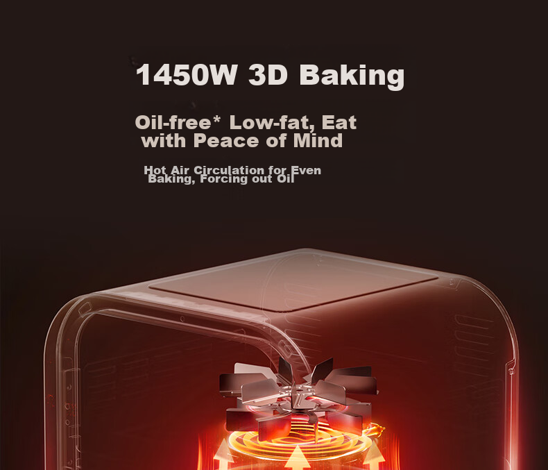 Аэрофритюрница SUPOR KD50D863, 5 л, 240°C, сенсорное управление, функция приготовления на пару
