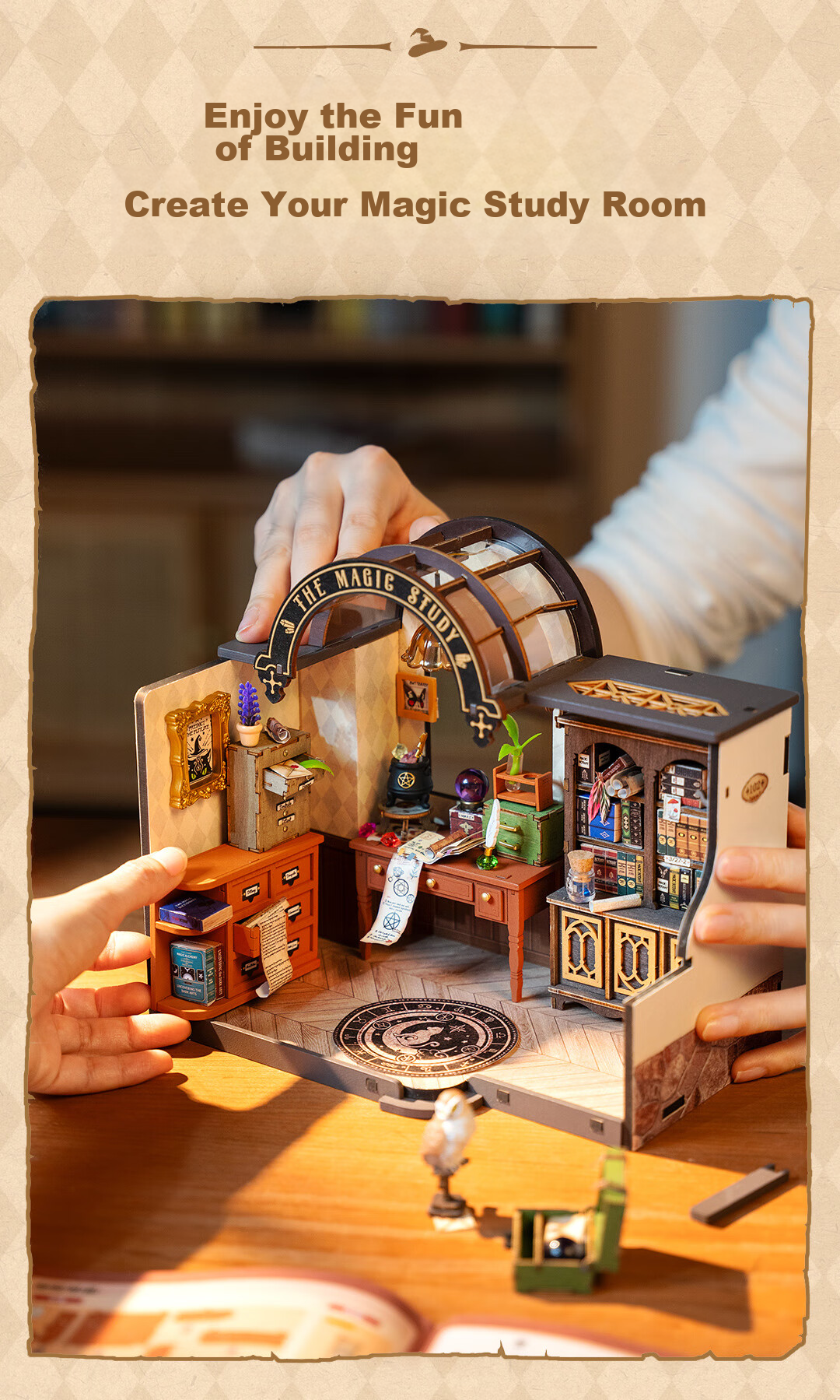Конструктор Rolife Magic Bookhouse