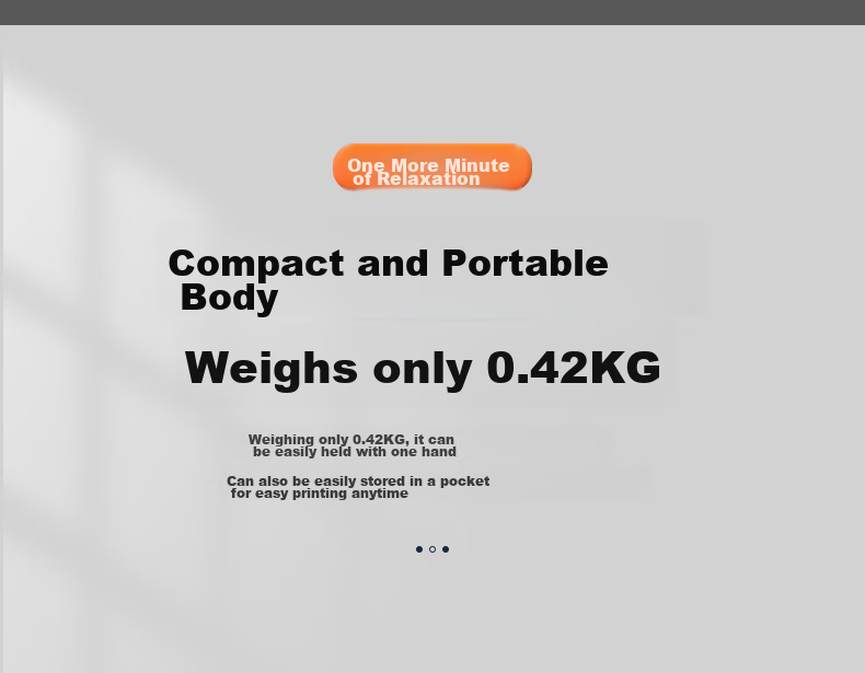 Термопринтер Gprinter GP-M322, портативный, Bluetooth, для печати этикеток, ценников, чеков, накладных