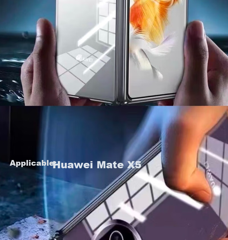 Чехол для телефона MAIKUQI для Huawei Mate X5, защитный, противоударный, ультратонкий, коллекционное издание, прозрачный чехол спереди и сзади