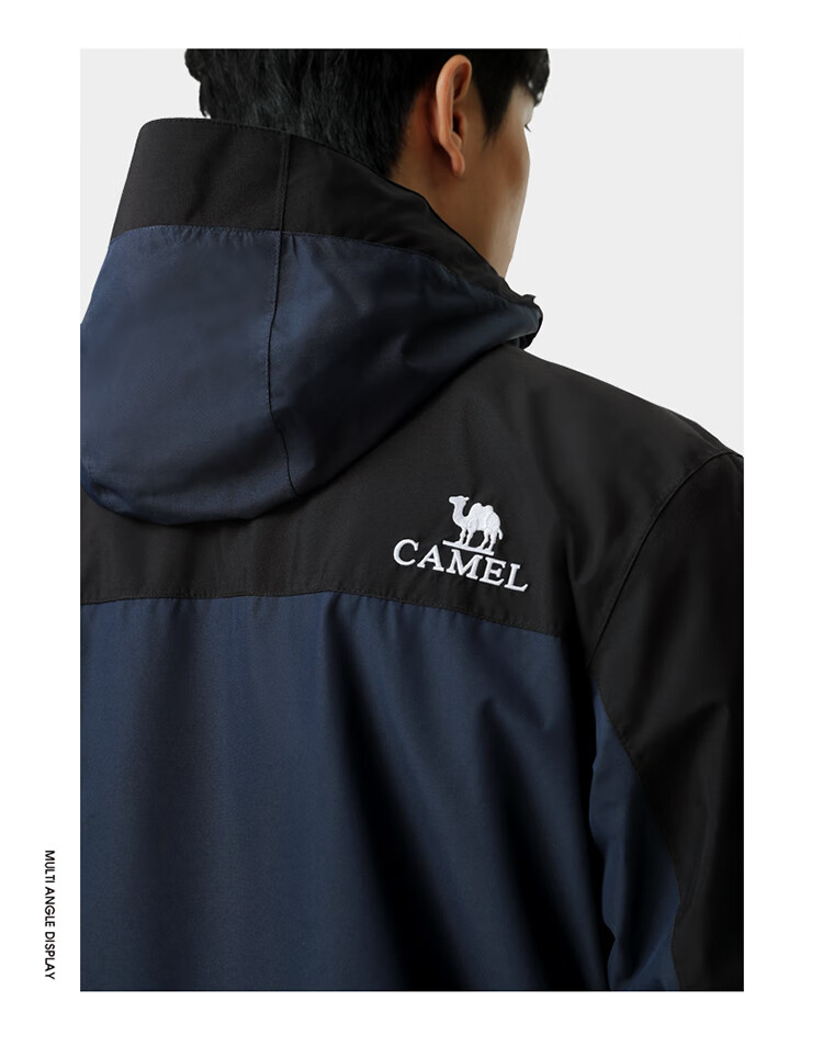Куртка CAMEL 3-в-1 водонепроницаемая, ветрозащитная, утепленная, мужская, размер M, черная