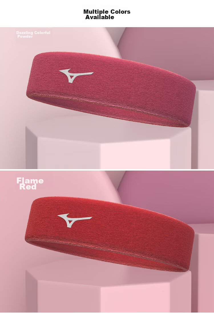 Спортивная повязка на голову MIZUNO для мужчин и женщин, для бега, баскетбола, фитнеса, впитывающая пот, дышащая, 1 шт.