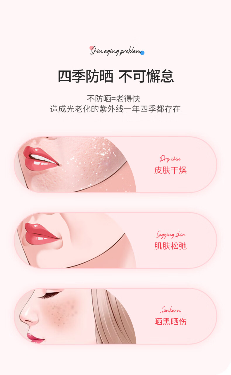 金妮雅（KNIYEA）防晒霜喷雾防晒SPF50+防护防汗娜防水丽丝户外男女面部隔离紫外线 【到手2瓶】喷雾*1+防晒霜*1
