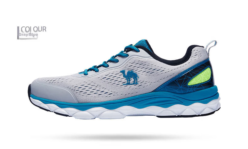 Мужские кроссовки CAMEL Mesh Breathable Lightweight Shock-Absorbing Running Shoes CSS221L0032, синий индиго, размер 42