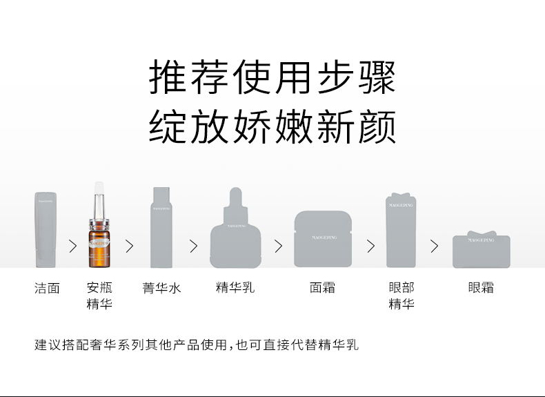 毛戈平（MAOGEPING）奢华紧颜安瓶精华（升级）补水保湿安瓶精华套组30ml新年送礼
