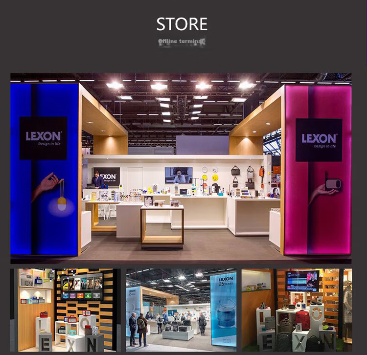Рюкзак для ноутбука LEXON, 13.3 дюйма, мужской, синий и черный, с отстегивающимся плечевым ремнем