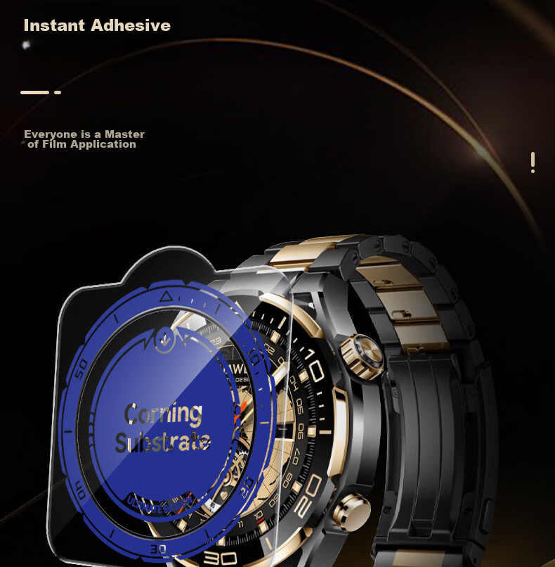 Защитная пленка для экрана Huawei Watch Ultimate, закаленное стекло, высокая четкость, защита от царапин и падений