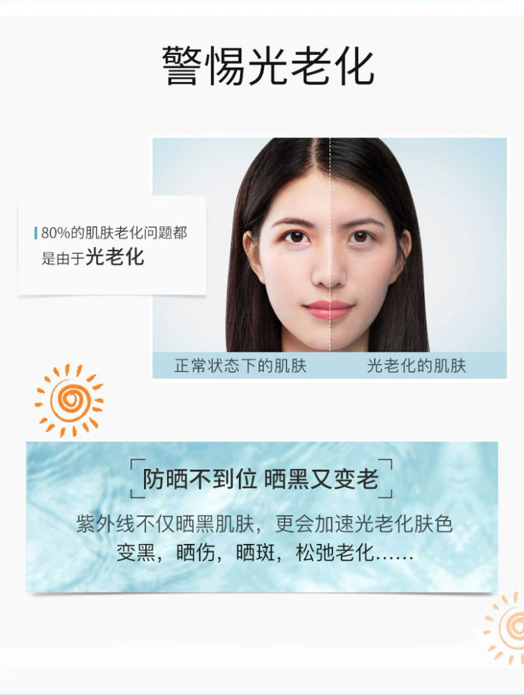 兰亭防晒霜SPF30PA+++40g（物理折射紫外线 轻薄清爽补水 防晒老）户外防晒乳露护肤品生日礼物