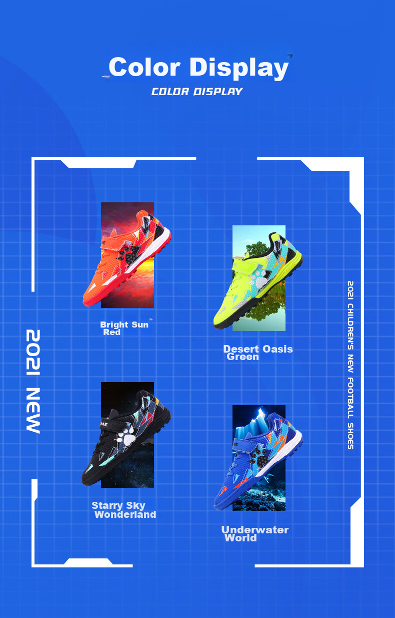 Футбольные бутсы KELME для юношей, модель ZX90113052, для искусственного газона, дышащие, нескользящие, износостойкие, флуоресцентно-желтые, размер 37