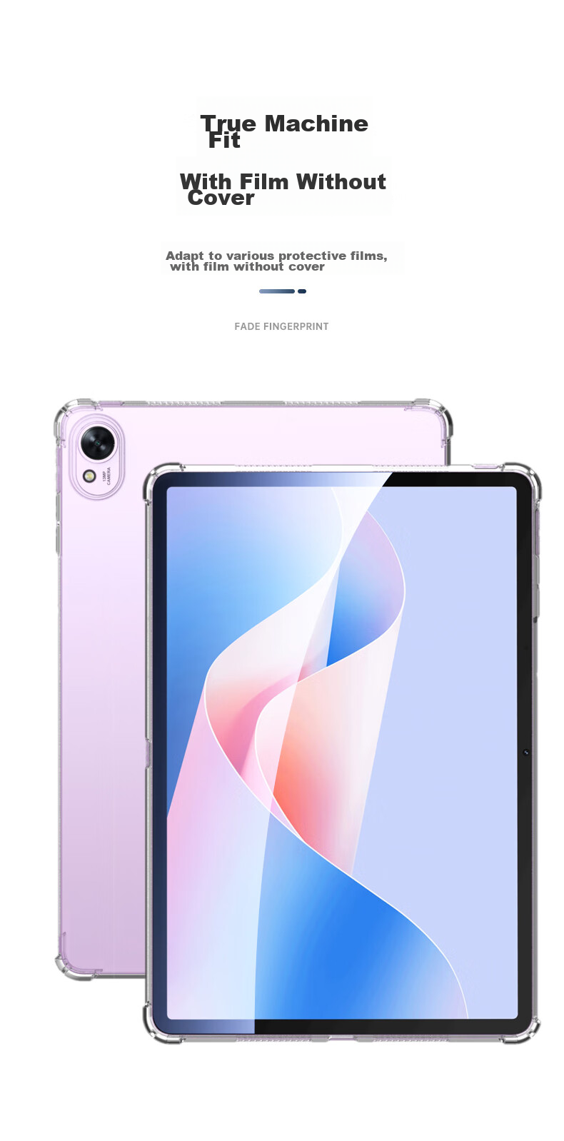 Чехол BIAZE для Huawei MatePad 11.5s, тонкий, прозрачный, противоударный, для моделей 2025/2024, TPU