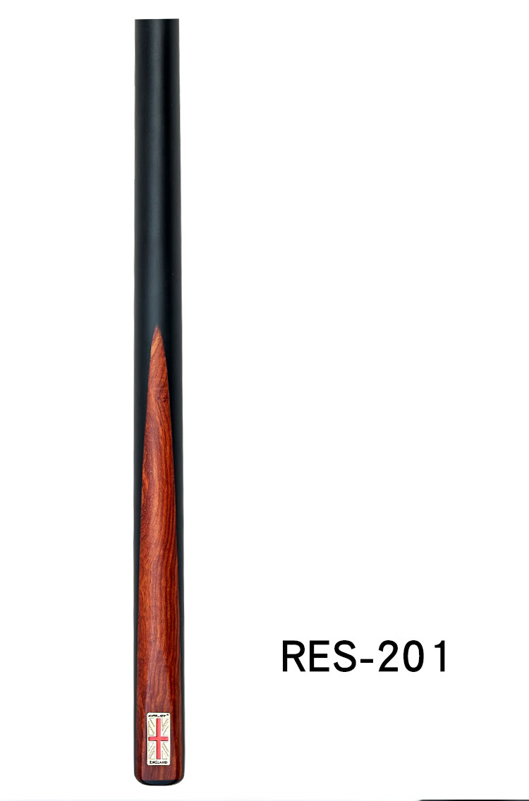 Бильярдный кий RILEY RES-201, 10 мм, для американского пула и снукера, прямой, черный