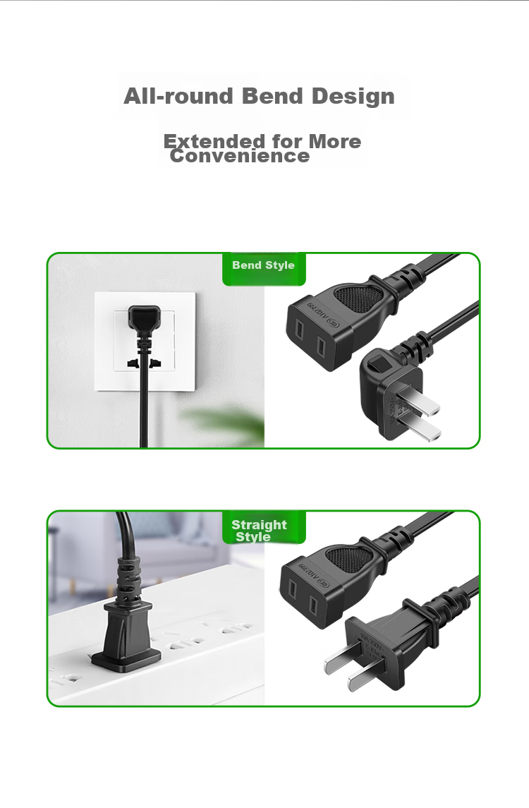 Кабель CABLE CREATION DZ134, 1 м, черный, угловой штекер, двухжильный, 10А, медь, для электромобилей, вентиляторов, адаптеров
