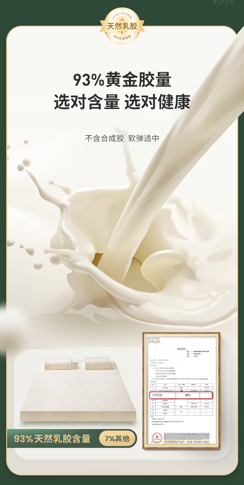 latex systems乳胶床垫怎么辨别真假？谁来讲讲内幕感受