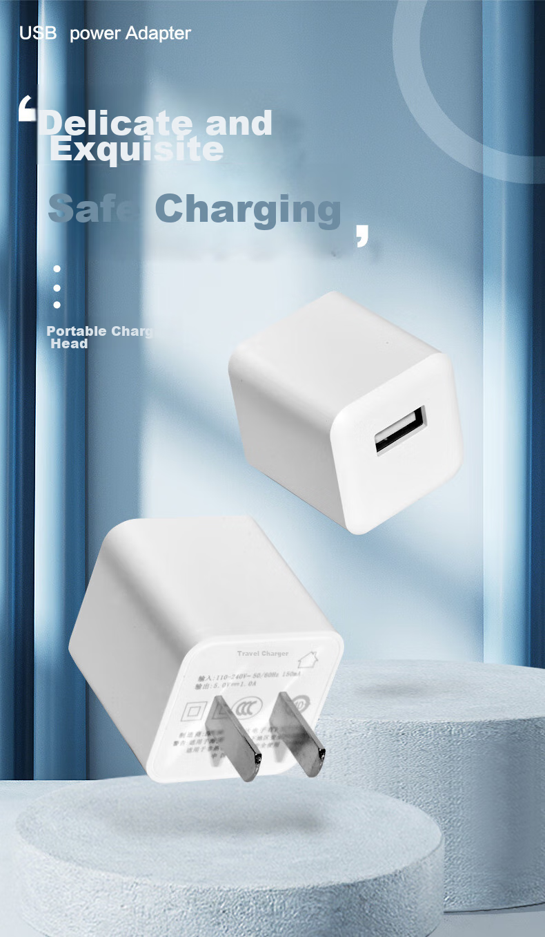 Зарядное устройство CangHua CH20, USB, 5V 1A, 5W, белый, универсальное