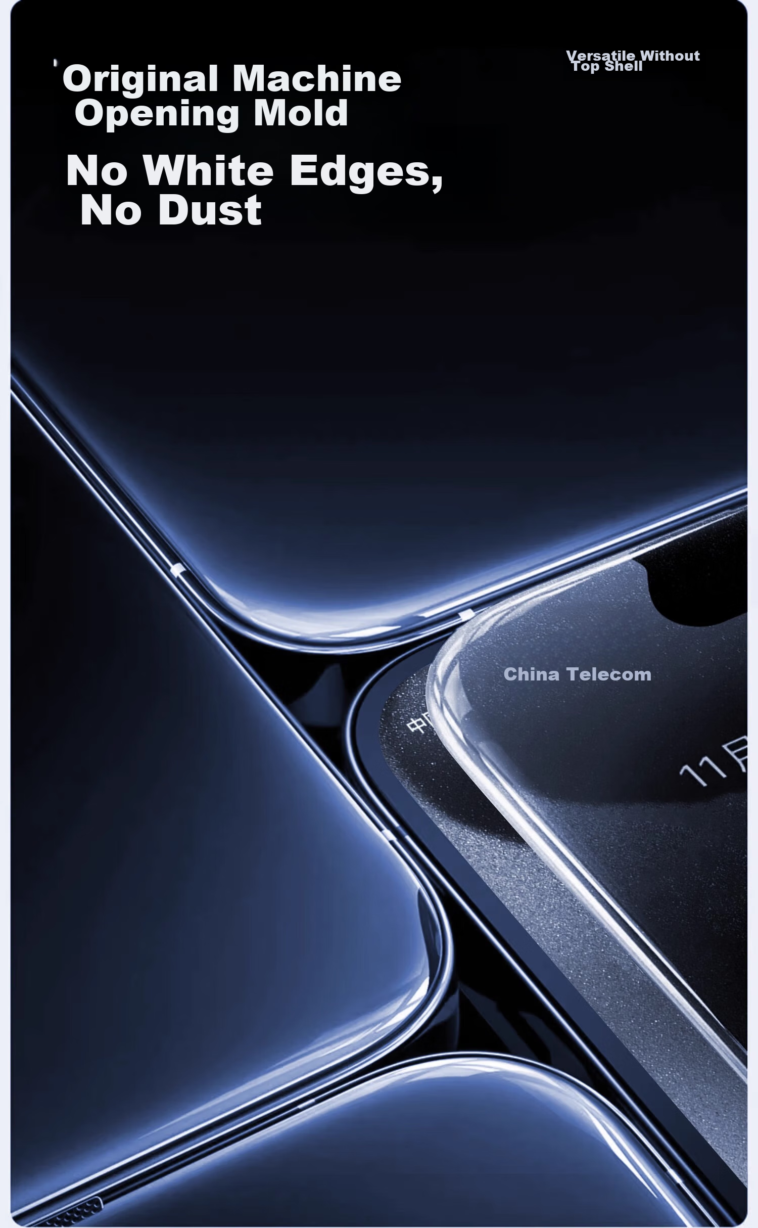 Защитное стекло DIVI для Apple iPhone 16 Pro Max, прозрачное, противоударное, антибликовое, 2 шт.