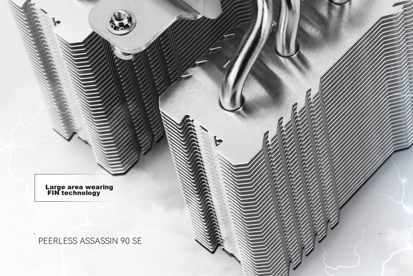 Воздушный кулер Thermalright Peerless Assassin 90 SE, высота 110 мм, 4 тепловые трубки AGHP, поддержка мультиплатформы, PA90 SE