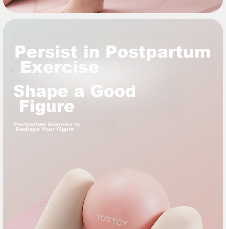 Мяч для пилатеса Yottoy, мини 25 см, для фитнеса, йоги, баланса, для формирования фигуры, для женщин