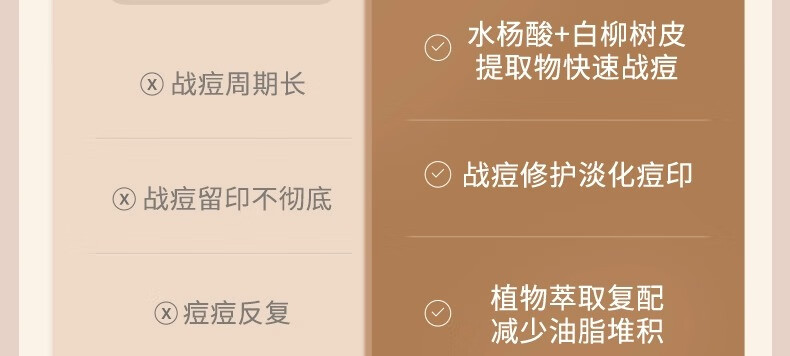 ORGINESE欧橘水杨酸果酸水滴精华液熬夜刷可搭祛痘淡化痘印20ml情人节